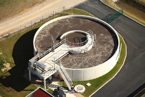 water treatment plant basin