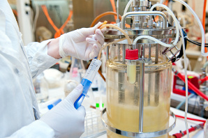 Manipulation on bioreactor in the laboratory